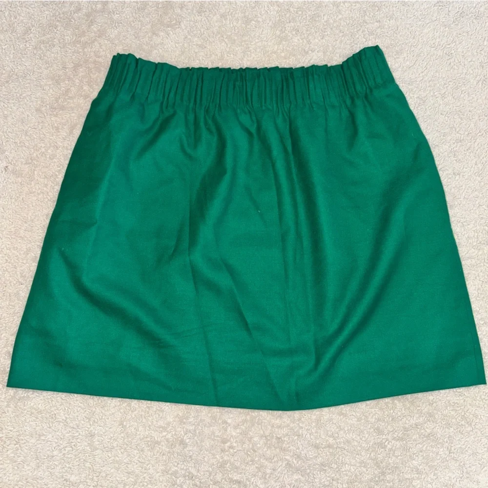 J. Crew Vibrant Green Mini Skirt